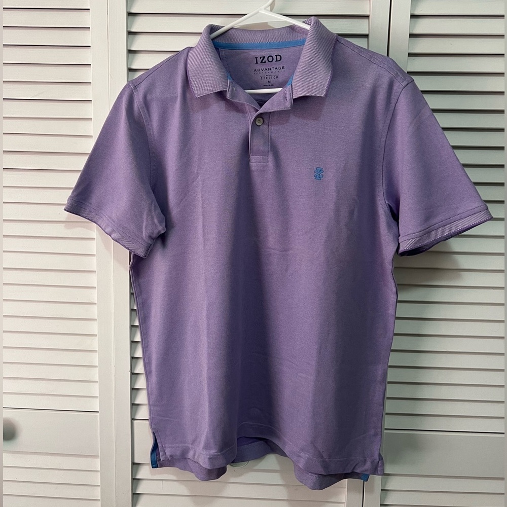 Izod Men's Lavender Polo Shirt